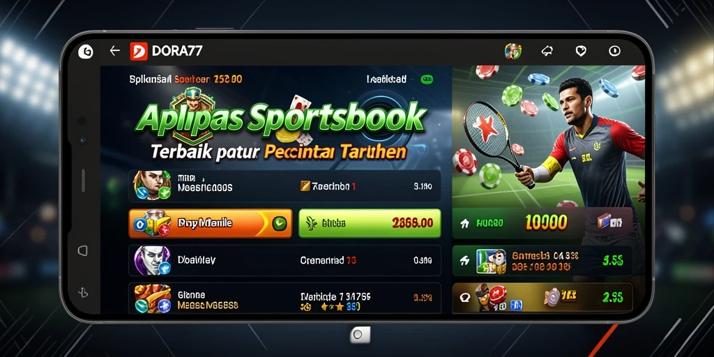 Tampilan gameplay DORA77 yang menarik dalam sportsbook.