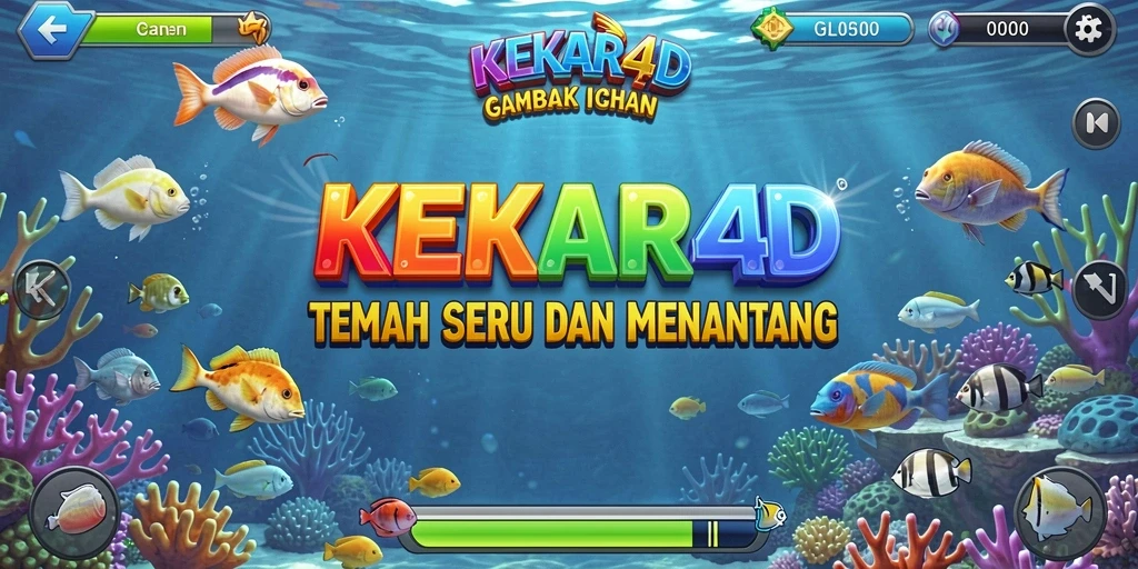Gameplay seru Tembak Ikan di KEKAR4D.