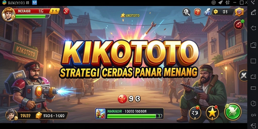 Tampilan gameplay strategis KIKOTOTO yang menegangkan.