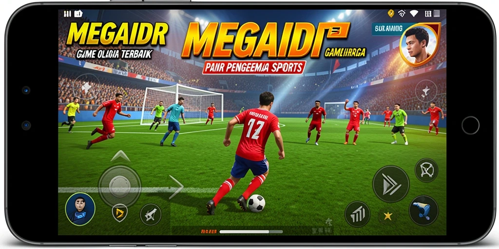 Tampilan menarik dari gameplay olahraga MEGAIDR